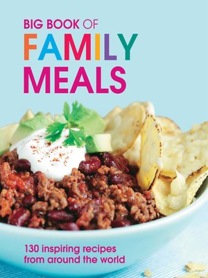 cover image of Big Book of Family Meals